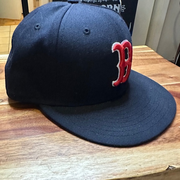 New Era MLB Red Sox Fitted Hat 7 1/2 - Picture 1 of 6